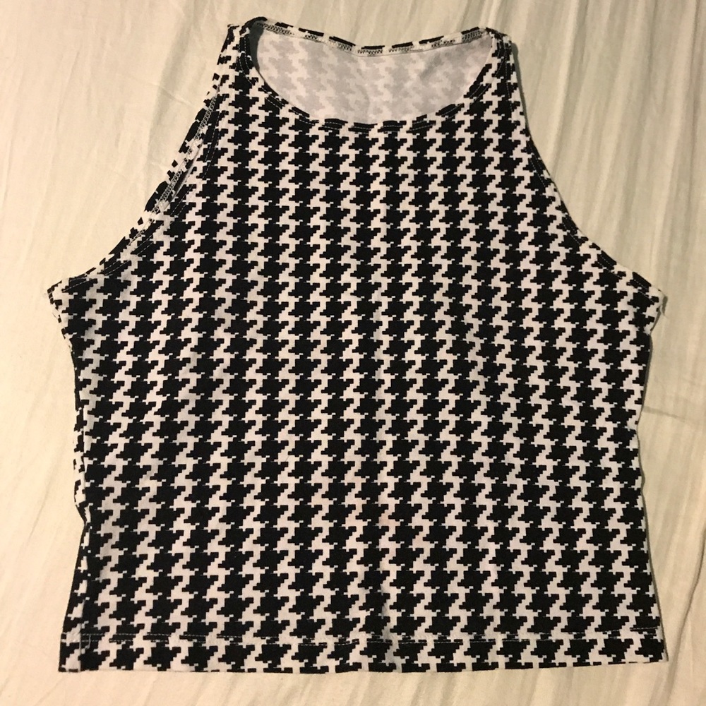 American Apparel Houndstooth Tank